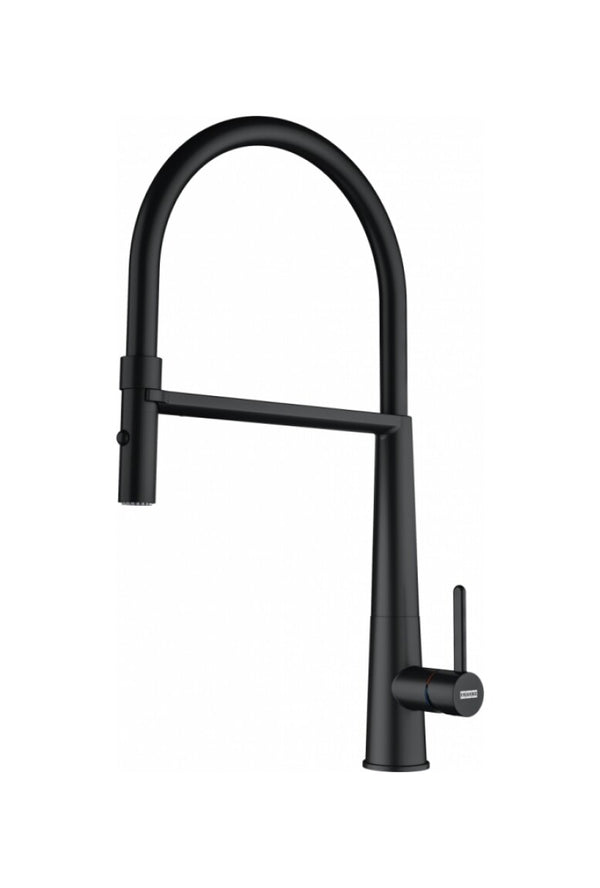 Franke ICON SEMI-PRO Mythos Kitchen mixer with shower - black matt