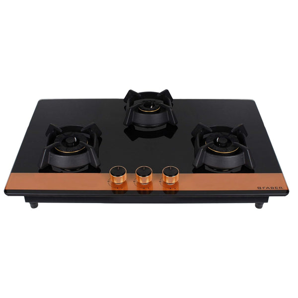 Faber Builtin Hob Utopia Pro HT783 CRS BR CI AI 3 Brass Burner
